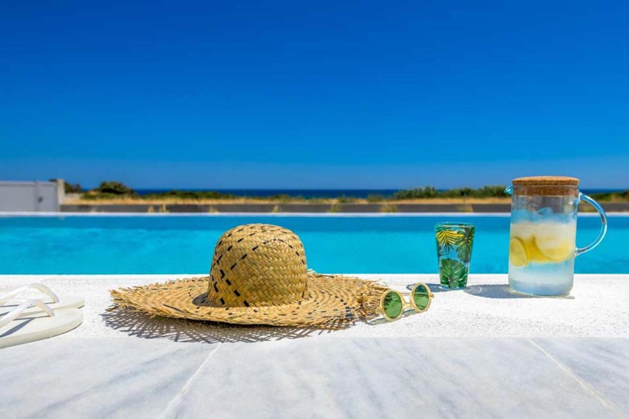 Seashore Beachfront Villa Lakhania Eksteriør billede